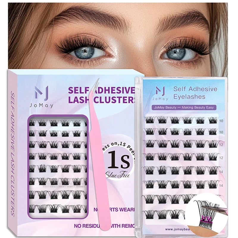 Pre-Glued Lash Clusters