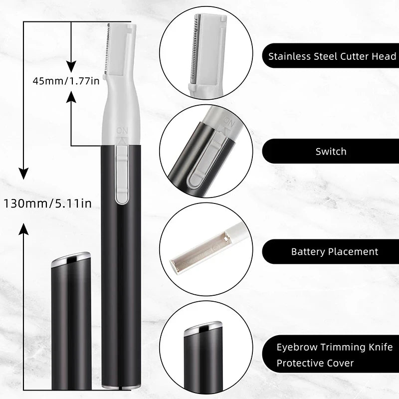 Mini Electric Eyebrow Trimmer